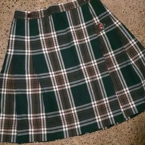 Vintage Plaid Skirt
